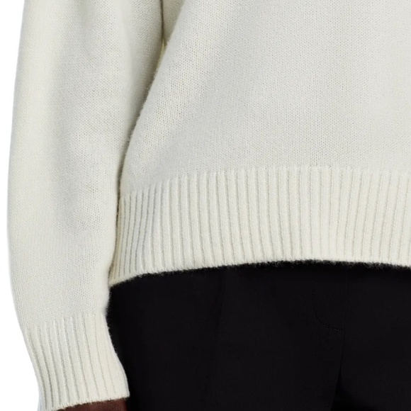 Aqua Cream V-Neck Sweater - Picture 5 of 8